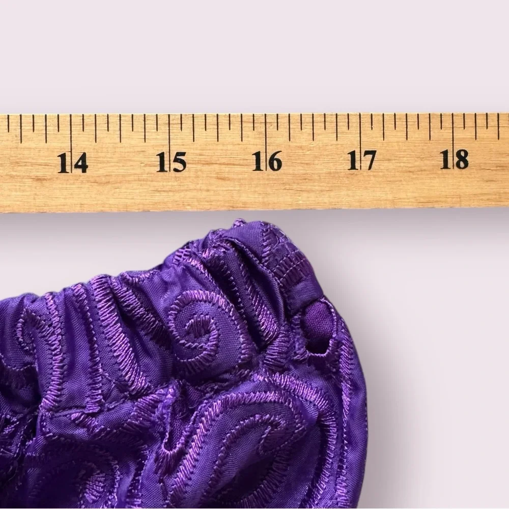 Vintage Purple Skirt Set with Top, Whimsygoth Witchcore Regency Vibes - Picture 13 of 14